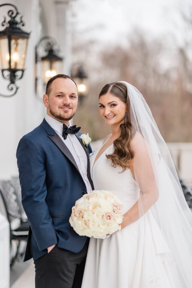 Beautiful photos of bride and groom Jamie and Sam. Gown altered by us 🪡

📸: @lizzieburgerphoto