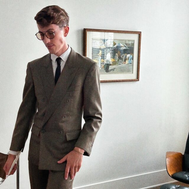 @zanemradcliffe is looking chic in his suit altered by our Grand Central studio! 👔