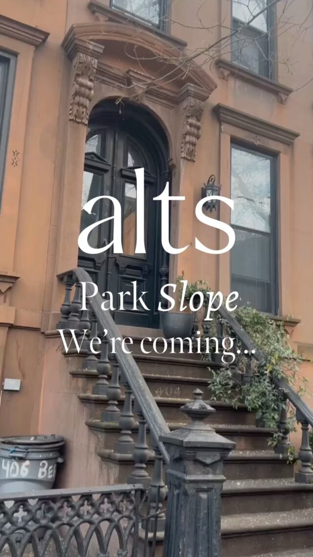 Park Slope, we are coming to you! 🪡 Our newest Alts studio is opening at 196 Flatbush Ave 🎉