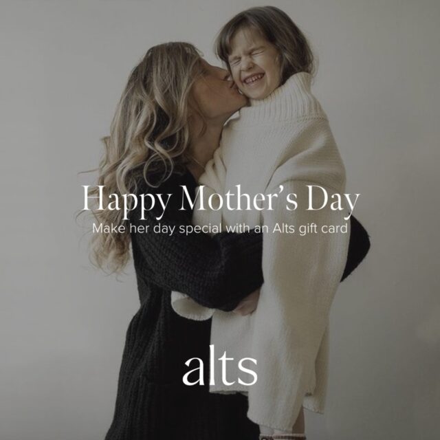 Looking for that perfect Mother's Day gift? 🎁 Get the mothers in your life an Alts gift card! Purchase available using the link in bio!