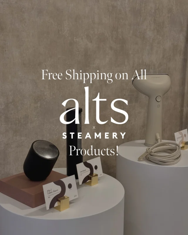 Keep your garments effortlessly elevated with @steameryofficial products! 

Now available at our Union Square, Tribeca, and Park Slope locations. 🛍️ 

Prefer to shop from home? Enjoy free shipping online!