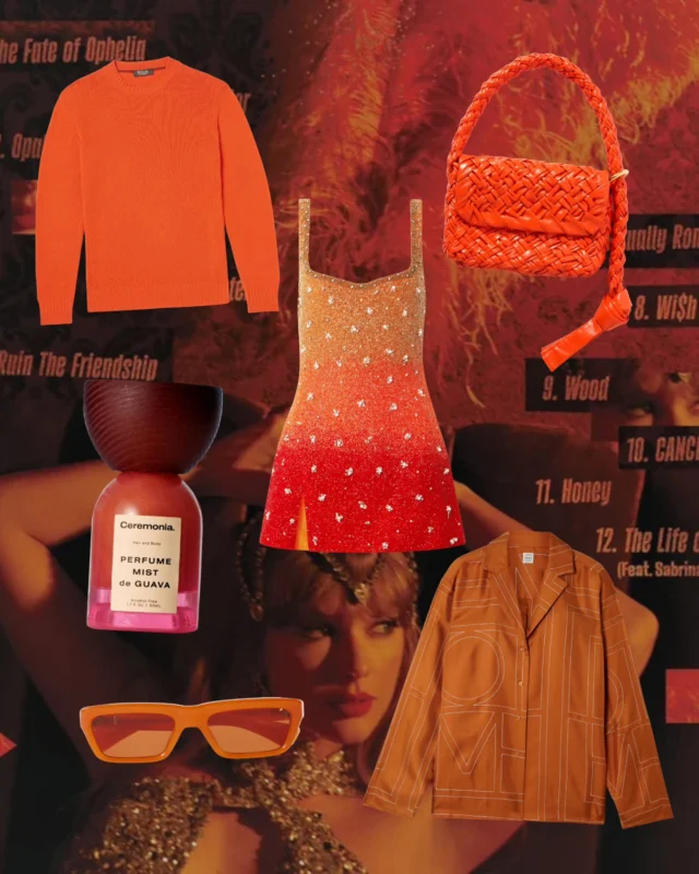 Be right back, building an outfit around this album cover.

#taylorswift #thelifeofashowgirl #fashionmoodboard