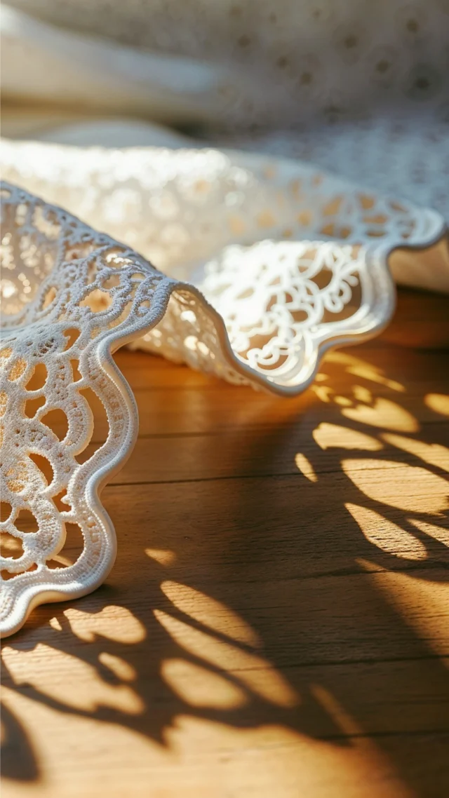 Delicate tailoring is our specialty. Here, our tailor explains how this dress was hemmed while preserving the scalloped lace edge. Detail oriented work that is worth the effort!⁠
⁠
#nyctailor #sewing #experttailoring #dresstailoring #fashiontips